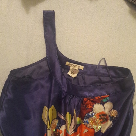ARDEN B beaded one shoulder top - XS - Picture 5 of 5